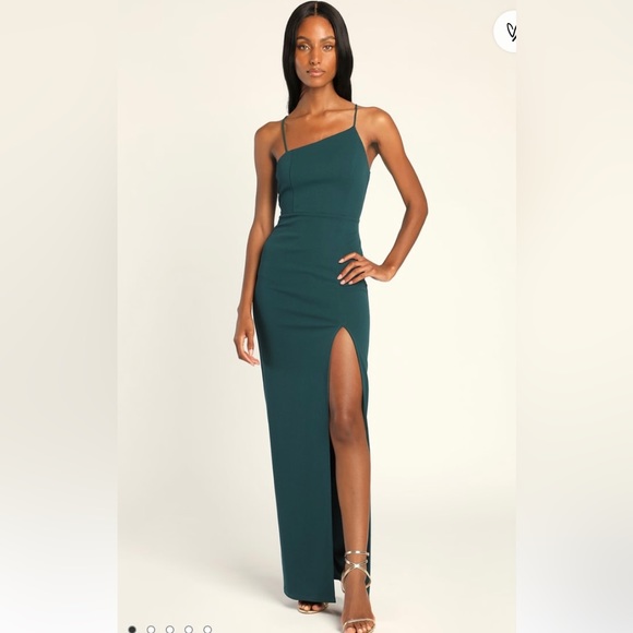 Lulus Dresses & Skirts - In My Love Hunter Green Sleeveless Maxi Dress